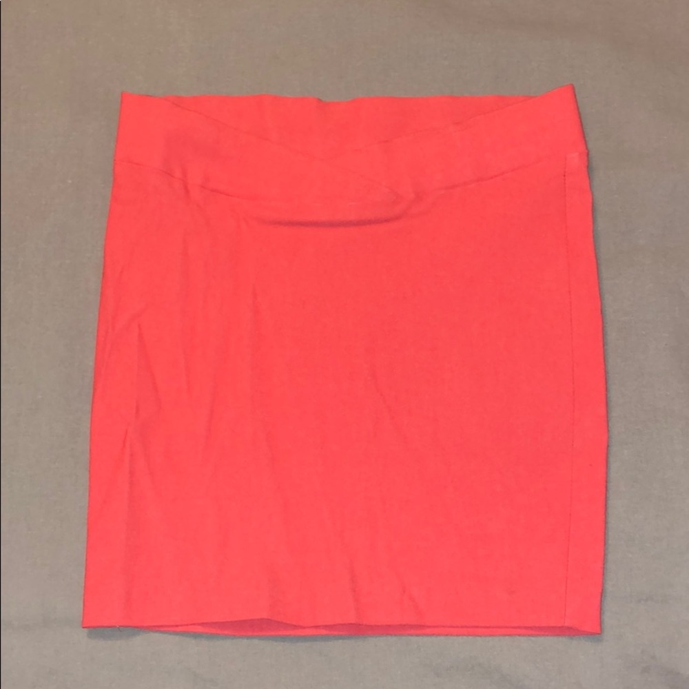 LIMITÉ CORAL BODYCON SKIRT
